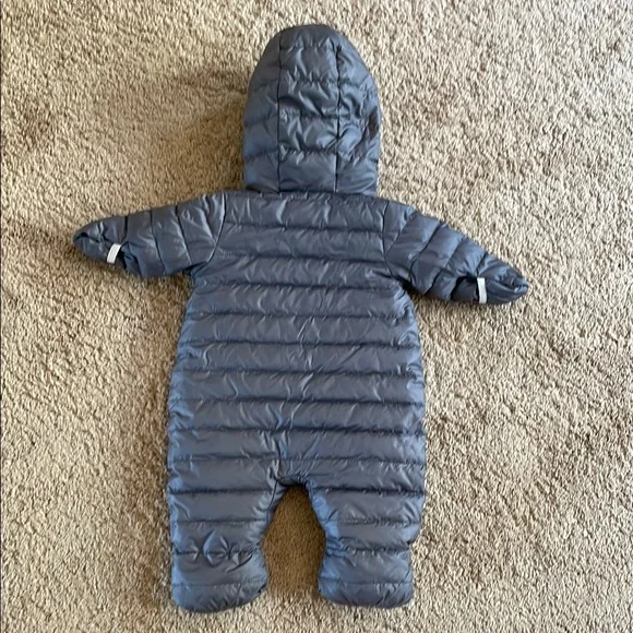 Gray Infant Snowsuit/Bunting - Picture 5 of 5